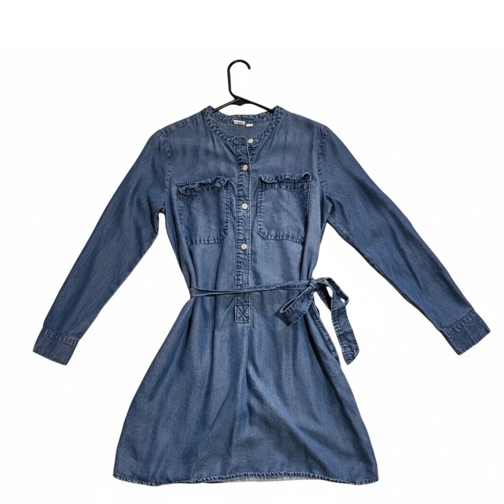 GAP Indigo Denim Mini Dress Excellent Condition